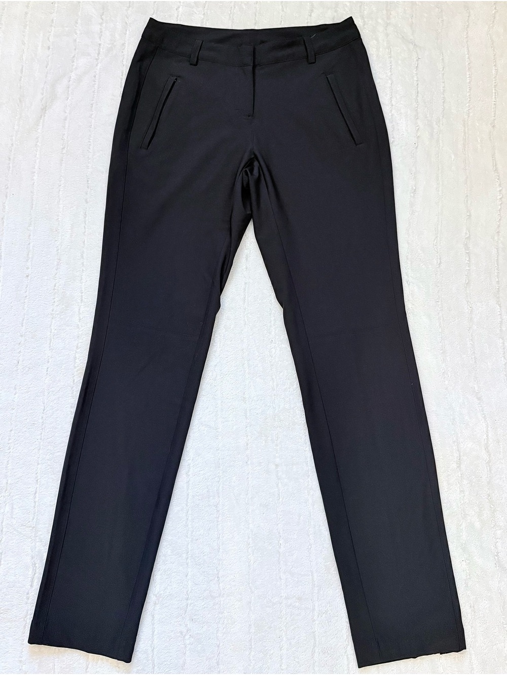 Slazenger Women’s Black Performance Tech Mid Rise Stretch Chino Golf Pants Reg-2
